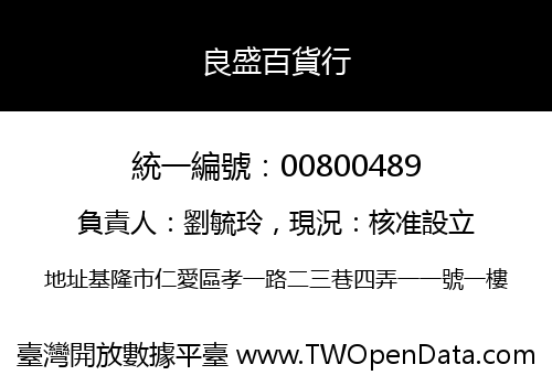 良盛百貨行