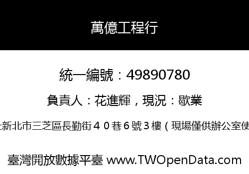 萬億工程行