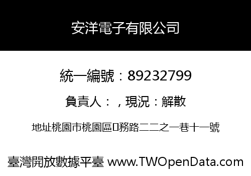 安洋電子有限公司