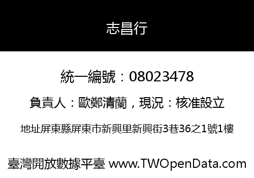 志昌行