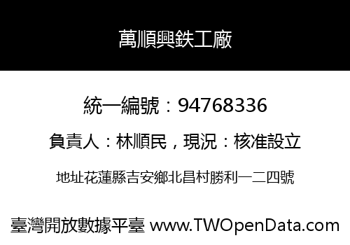 萬順興鉄工廠