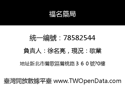 福名藥局