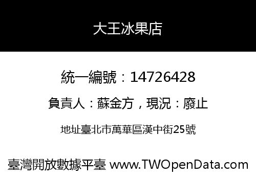 大王冰果店
