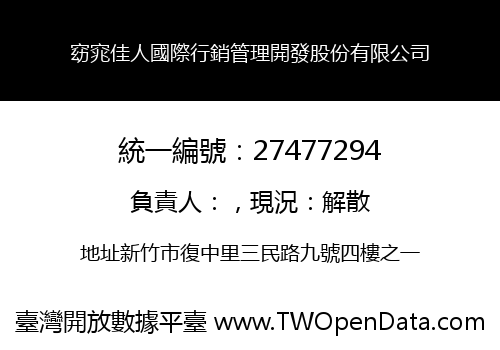 窈窕佳人國際行銷管理開發股份有限公司