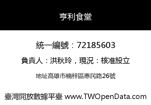 亨利食堂