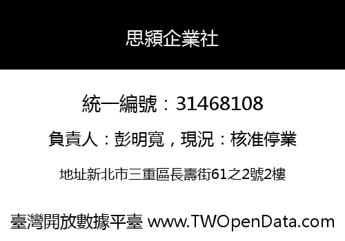 思潁企業社