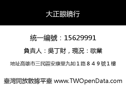 大正眼鏡行
