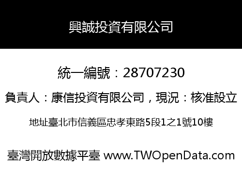 興誠投資有限公司