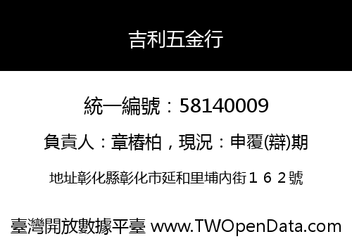 吉利五金行