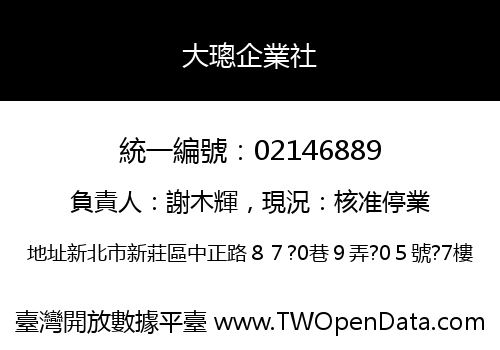 大璁企業社