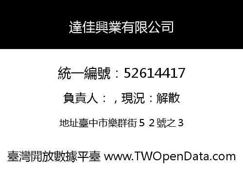 達佳興業有限公司