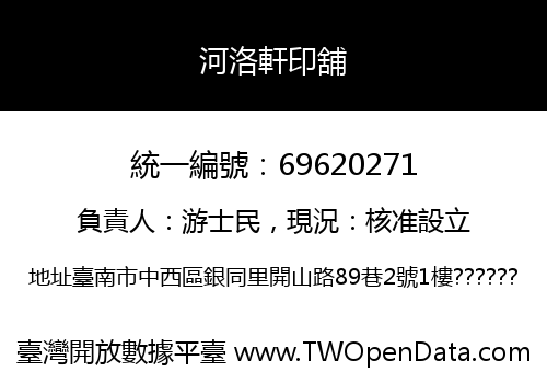 河洛軒印舖