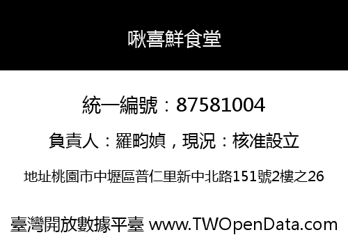 啾喜鮮食堂