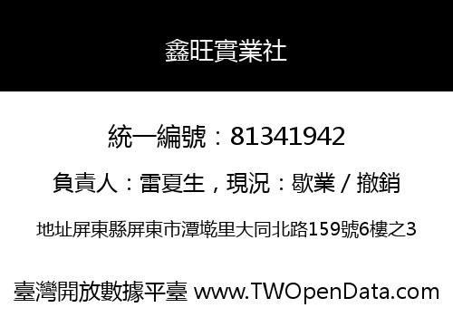 鑫旺實業社