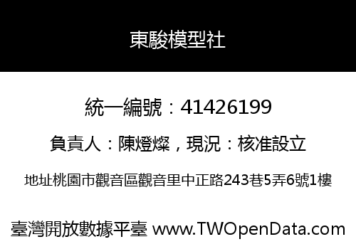 東駿模型社