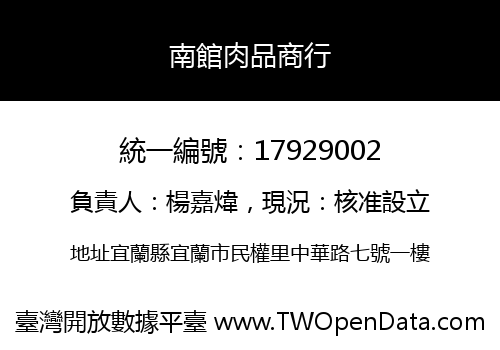 南館肉品商行