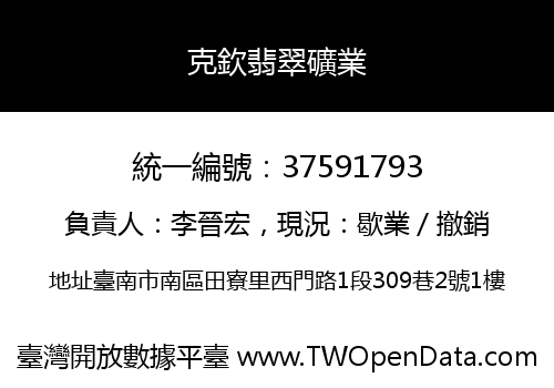 克欽翡翠礦業
