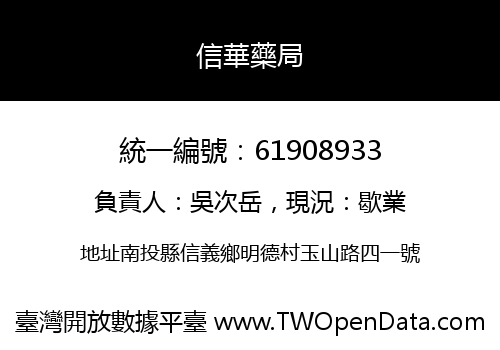 信華藥局