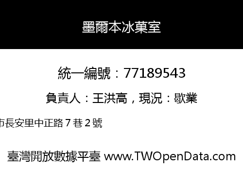 墨爾本冰菓室
