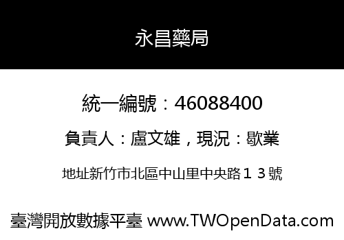 永昌藥局