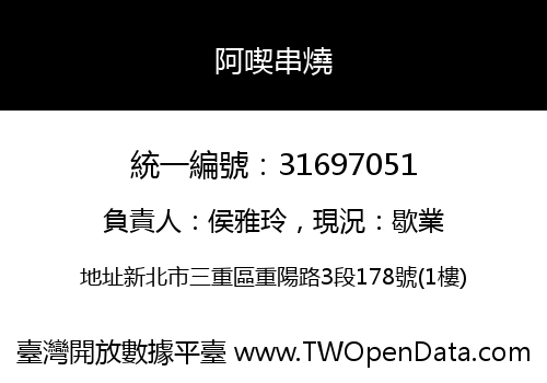 阿喫串燒