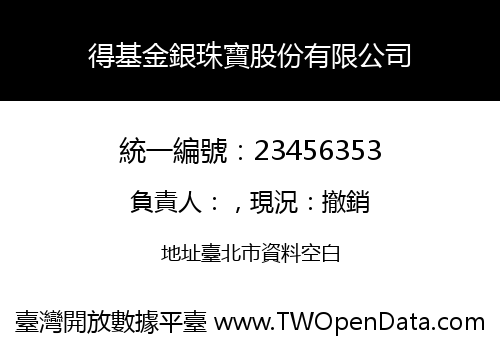 得基金銀珠寶股份有限公司