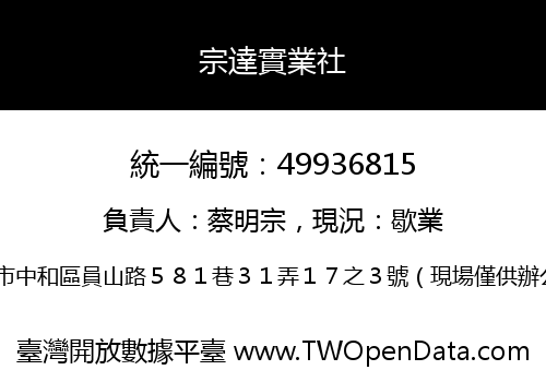 宗達實業社