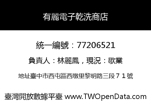 有麗電子乾洗商店