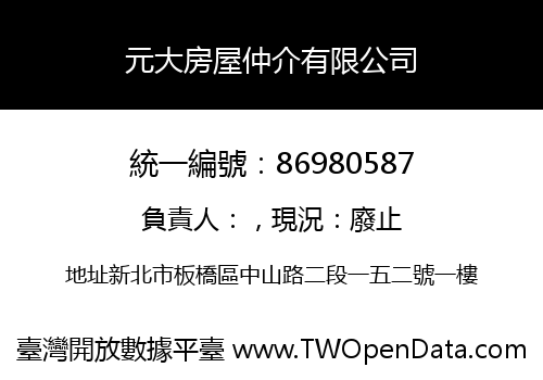 元大房屋仲介有限公司