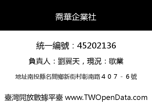 喬華企業社