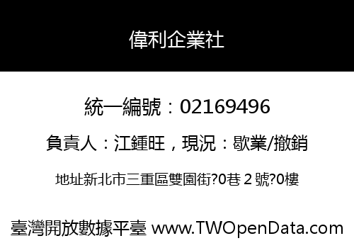 偉利企業社