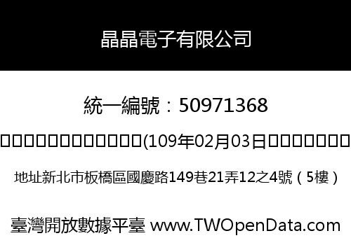 晶晶電子有限公司