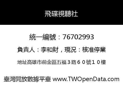 飛碟視聽社