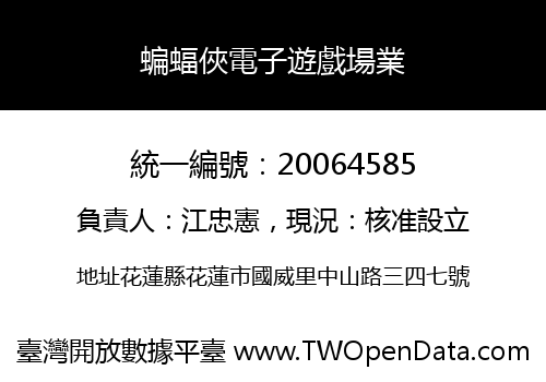 蝙蝠俠電子遊戲場業