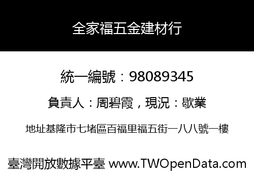 全家福五金建材行