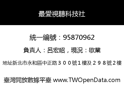 最愛視聽科技社