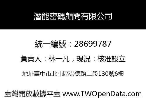 潛能密碼顧問有限公司