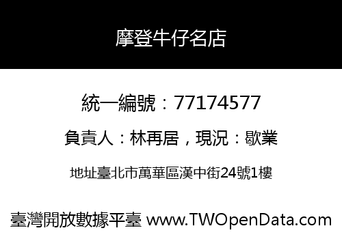 摩登牛仔名店