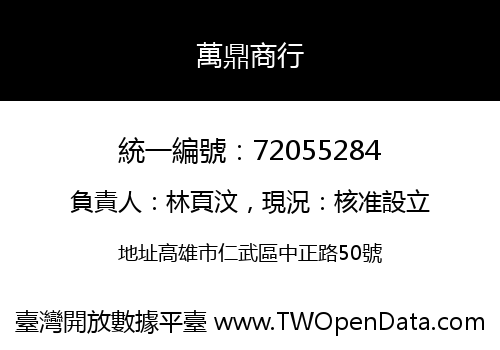 萬鼎商行