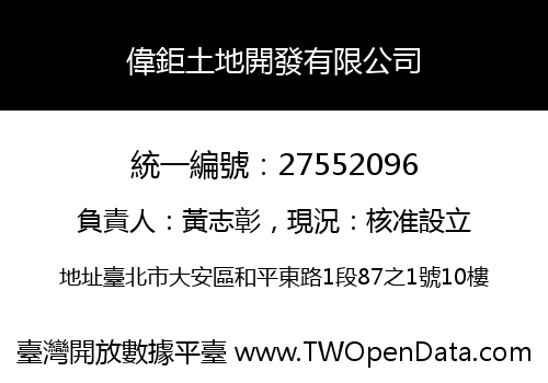 偉鉅土地開發有限公司