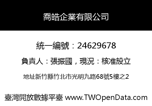 喬皓企業有限公司