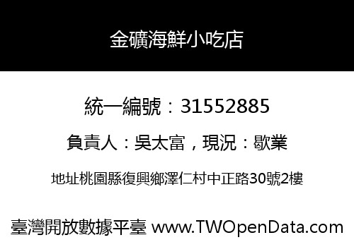 金礦海鮮小吃店