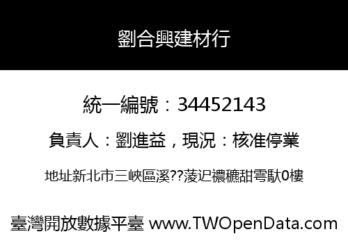 劉合興建材行