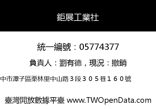 鉅展工業社