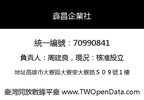 鑫昌企業社