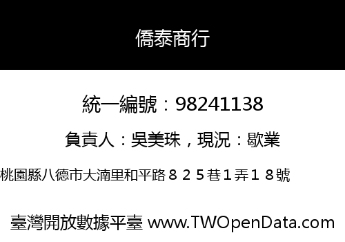 僑泰商行
