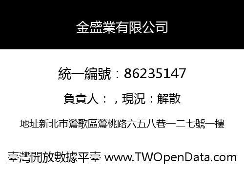金盛業有限公司