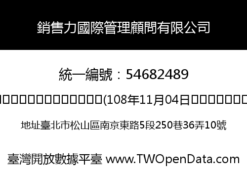 銷售力國際管理顧問有限公司
