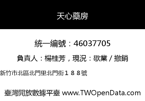 天心藥房