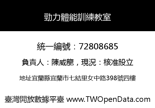 勁力體能訓練教室